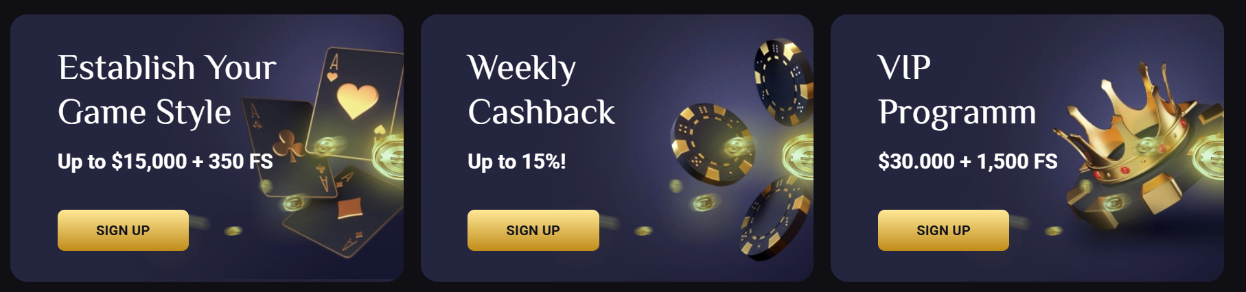 Casino XO bonus packages — Establish Your Game Style, Weekly Cashback, VIP Programme