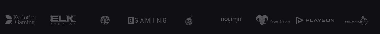 Casino XO game providers — Evolution Gaming, ELK Studios, BTG, BGaming, Nolimit City, Peter & Sons, Playson, Pragmatic Play